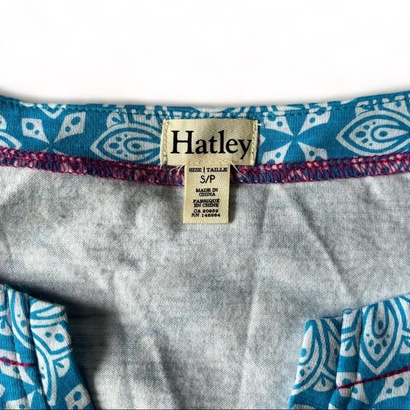 Hatley ‘Lucy’ style cotton summer dress with 3/4 sleeves and v-neck collar - Picture 5 of 13